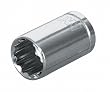 Shallow Socket 12 Point Crv - 3/8-Inch Drive x 13MM
