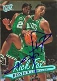 Rick Fox Autographed/Hand Signed Basketball Card (Boston Celtics)