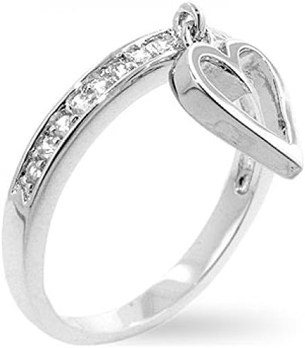 Silver Cupid Eternity Ring