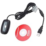Black Wireless Gaming Receiver 360 (Replacement)