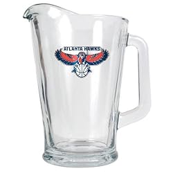 Atlanta Hawks NBA 60oz Glass Pitcher - Primary Logo