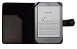 Black PU Leather Folio Book Style Case for Latest Generation Amazon Kindle 4 Wi-Fi 6" E Ink Display