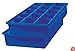 Tovolo Perfect Cube Ice Tray, Set of 2, Dark Blue