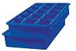 Tovolo Perfect Cube Ice Tray, Set of 2, Dark Blue