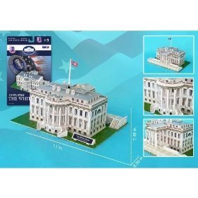 Daron White House 3-D Puzzle