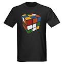 Rubik's cube T-Shirt Rubik's cube Dark T-Shirt by CafePress