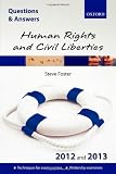 Q & A Revision Guide: Human Rights and Civil Liberties 2012 and 2013 (Law Questions & Answers)