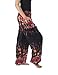 Lannaclothesdesign Harem Pants Women High Waist Bohemian Yoga Pants with Pockets - Boho Hippie Clothes
