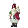 Midwest CBK Irish Santa Claus with Stein Glass Ornament