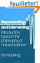 Representing and Intervening: Introductory Topics in the Philosophy of Natural Science