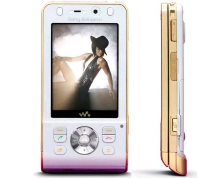 Sony Ericsson White W910i Quadband 3G Walkman Unlocked Phone