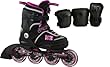 K2 Mädchen Inlineskate mit Schützer Roadie JR. Pack Girls by K2
