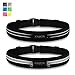 (2 Pack) Kamor Running Belts / Exercise Runner Belt / Waist Packs for Apple iPhone 6, 6 plus, 5, 5s, 5c, Samsung Galaxy － for Men, Women during Workouts, Cycling, Hiking, Walking, Running, Fitness