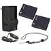 Leica D-LUX 4 High Capacity Batteries (2 Units) + AC/DC Travel Charger + Krusell Multidapt Neck Strap (Black Finish)