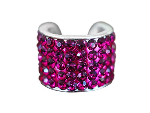 CharMED Crystal Stethoscope Charms, Fuschia