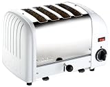 Dualit 40368 Vario Toaster 4 Scheiben, weiß