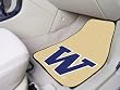 NCAA Washington Huskies 2-Piece Chromo Jet Printed Floor Car Mat Set