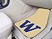NCAA Washington Huskies 2-Piece Chromo Jet Printed Floor Car Mat Set