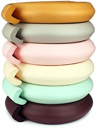 Umin® Extra Thick Premium High Density Furniture Table Edge Protectors Foam Baby Safety Bumper Guard 2 Meters (6.5 Ft) Green