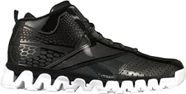 Reebok J81312 Wall Seaon 2: ZigEncore Men's Basketball Shoes (Black/White)