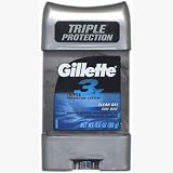 Gillette 3X Clear Gel AntiPerspirant Deodorant, Cool Wave, 3 Oz