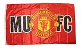 OFFICIAL MANCHESTER UNITED LARGE MUFC CREST 5FT X 3FT FLAG