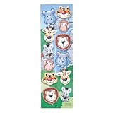 Rhode Island Novelty 144 Zoo Animal Stickers, 12 Sheet