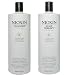 Nioxin System 1 Scalp Therapy and Cleanser Liter Duo Set (33.8 oz)