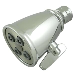 Chrome Adjustable 4 Jet Chrome Spray Showerhead