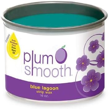 Plum Smooth Strip Wax Blue Lagoon 16oz