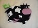 Boston Warehouse Thin Black and White Cow Set of 2 Trivet Hot Mats