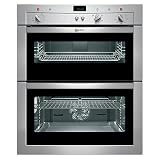 NEFF Series 1 Circotherm Main oven, conventional 2nd oven with grill (Stainless steel) U17M42N0GB