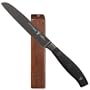 Tyler Florence Titanium 5-Inch Utility Knife with  Magnetic Individual Wood Knife Block