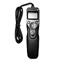 Maxsima - Compatible TC 80N3 LCD Timer Remote Switch control cord cable for Canon EOS 10D, 20D, 30D, D30, 40D, 50D, 1D, 1Ds, 5D, 5D MKII, 7D, D60, 1V, 1D MK II ,RS-80N3 TC80N3.