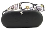 AUTHENTIC ED HARDY EYEGLASSES EHO 712 BLACK TATOO