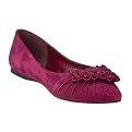 Women's Mossimo&reg; Valda Ruffle Flats - Cranberry