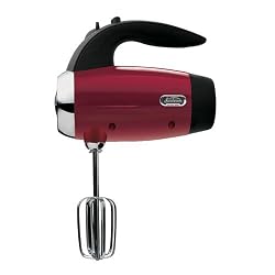 Sunbeam 2560 Heritage Series 6-Speed 250-Watt Hand Mixer, Red