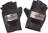  : Naruto: Anti Leaf Village Black Anime Cosplay Gloves
