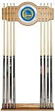 Golden State Warriors NBA Billiard Cue Rack with Mirror