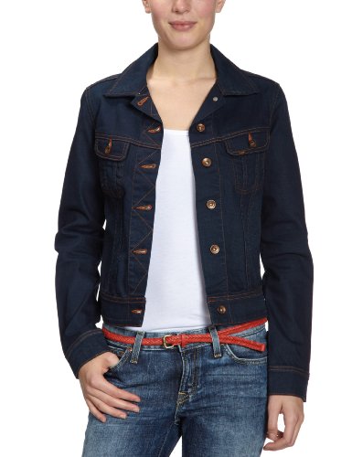 Lee Damen Jacke, RIDER JACKET - L541DDPU, Gr. 40/42 (M), Blau (RISING) Preisvergleich