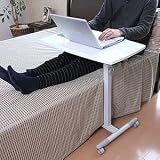 サンワダイレクト ノートパソコンスタンド ノートPC台 高さ調整可能 ホワイト 100-DESK044