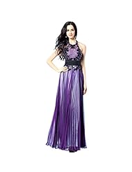 Sexy A-line Halter Chiffon Cocktail Applique Backless Pleated Beaded Evening Dress/Homecoming Dress/Prom Dress/Wedding Party Dress 