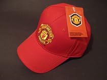 Manchester United Official Branded Team Baseball Hat Red