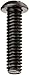Alloy Steel Socket Cap Screw, Plain Finish, Button Head, Internal Hex Drive, 1/2
