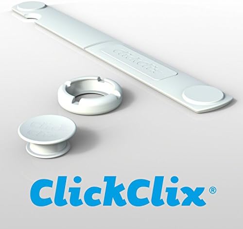 40 ClickClix sets for Duvets - Patented system (White)