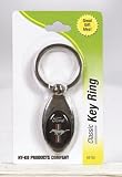 HY-KO PROD CO #KF701 SLV Mustang Key Chain