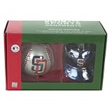 San Diego Padres Baseball & Hat Christmas Ornaments