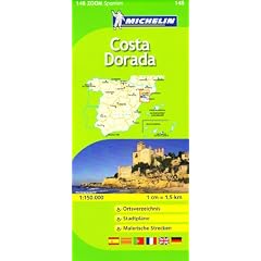 Costa Dorada (Michelin Zoomkarte)