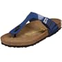 Birkenstock Women's Gizeh Sandal,Twilight Blue Patent,37 M EU