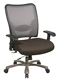 Big and Tall Managers Chair with Air Grid Back and Mesh Seat